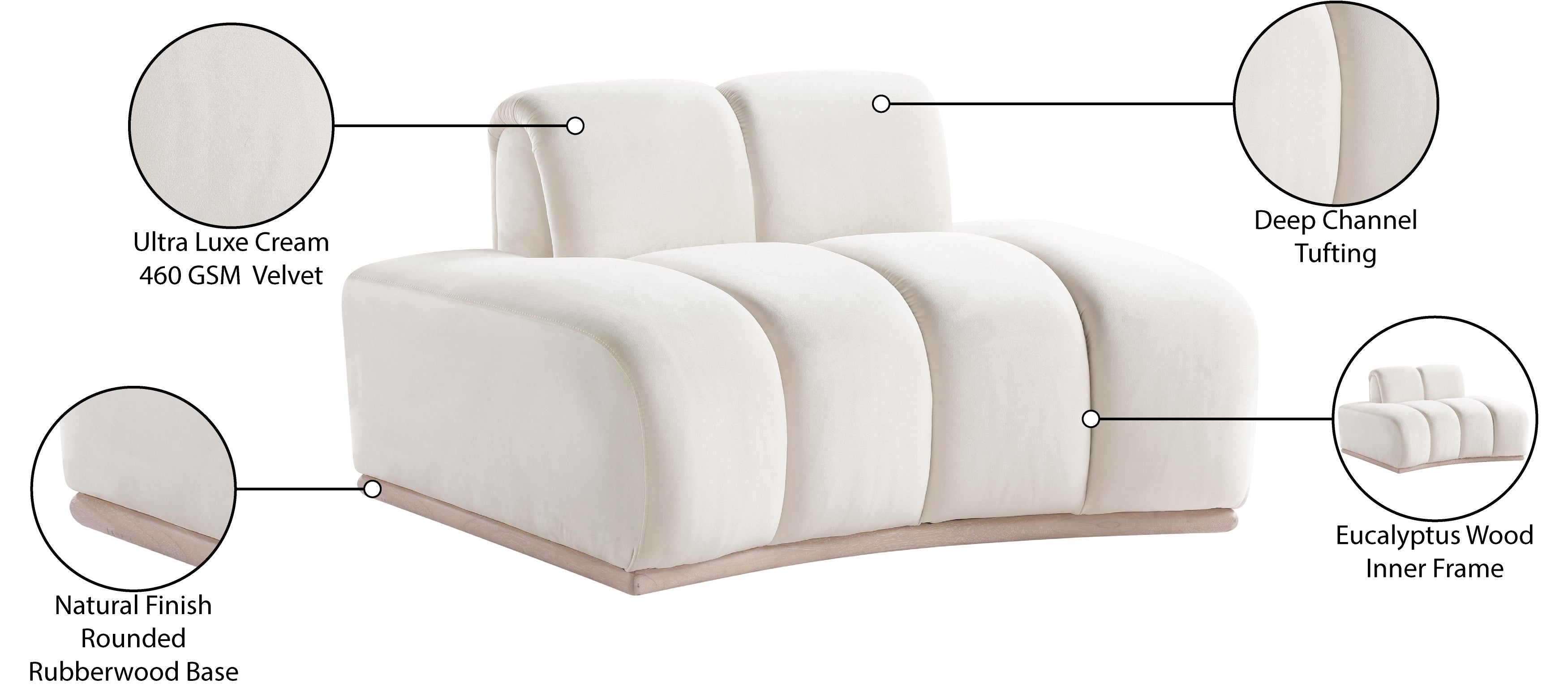 Jace Velvet Upholstered Accent Chair