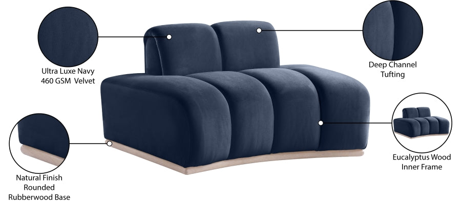 Jace Velvet Upholstered Accent Chair