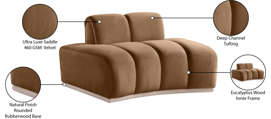Jace Velvet Upholstered Accent Chair