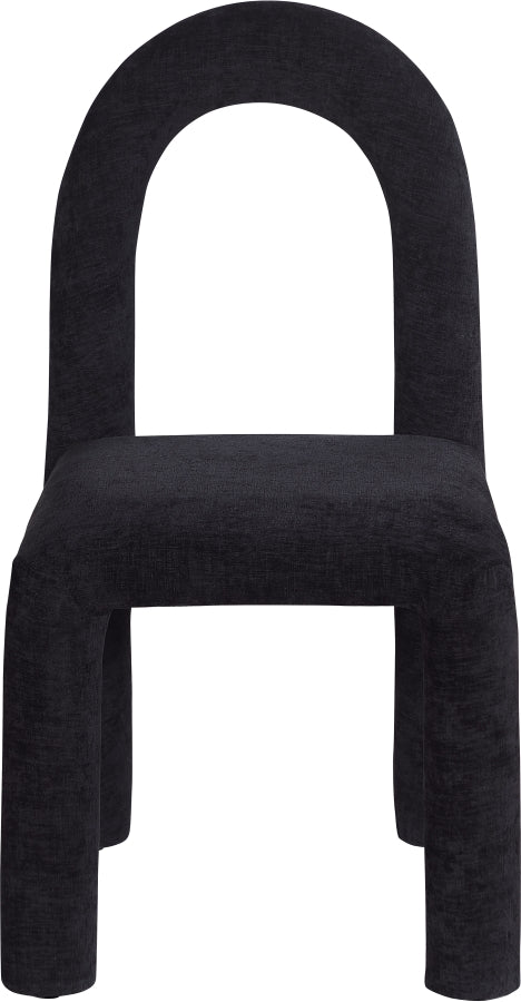 Fauteuil d'appoint rembourré en chenille Vivi