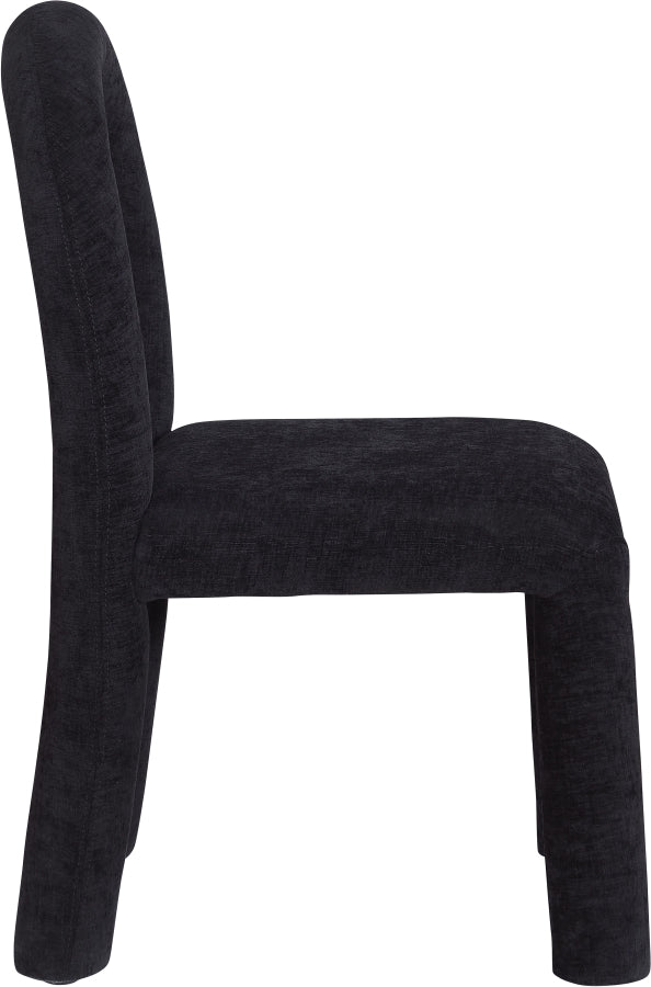 Fauteuil d'appoint rembourré en chenille Vivi