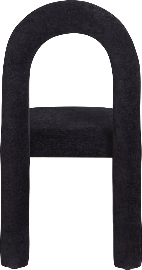 Fauteuil d'appoint rembourré en chenille Vivi