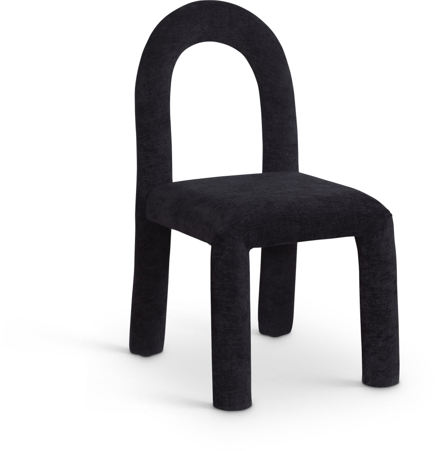 Fauteuil d'appoint rembourré en chenille Vivi