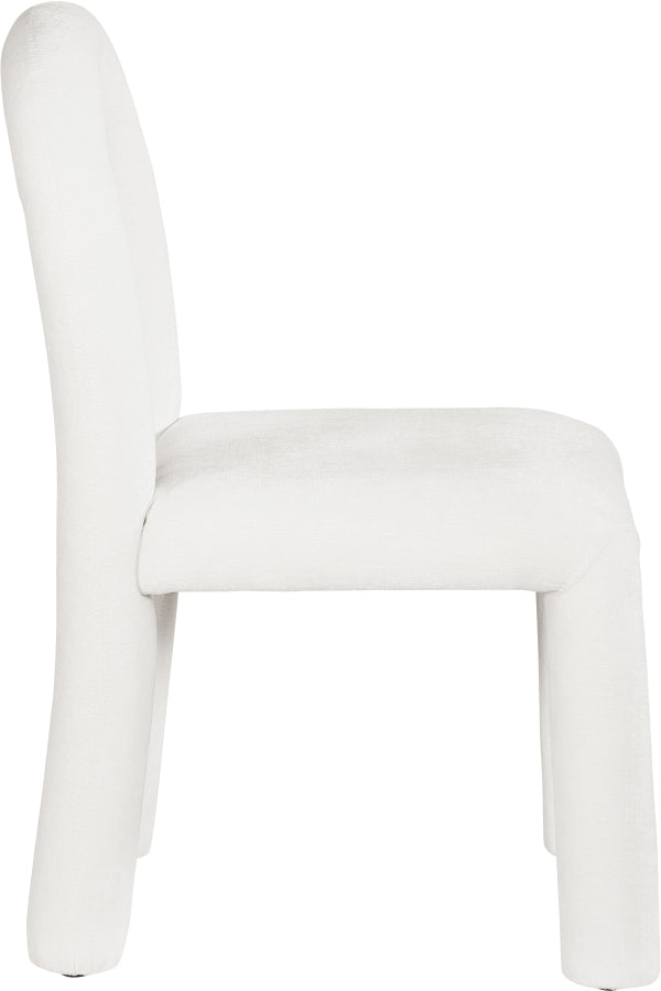 Fauteuil d'appoint rembourré en chenille Vivi