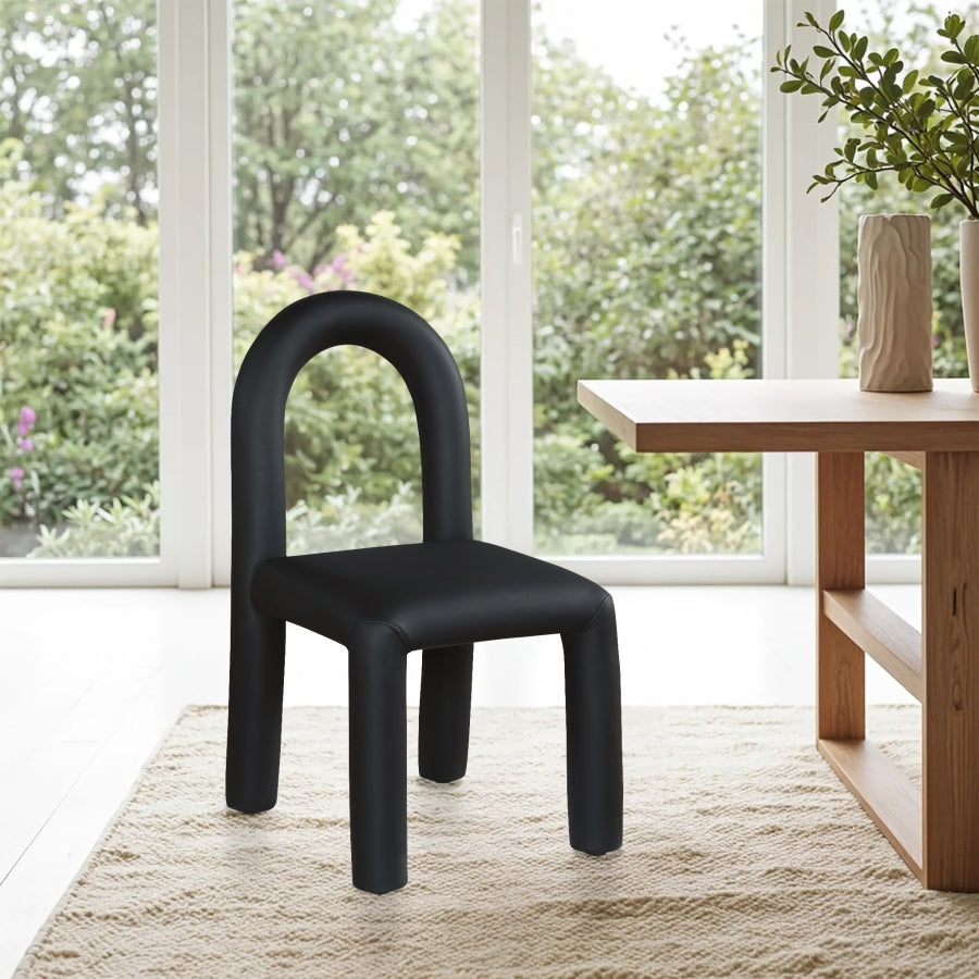 Fauteuil d'appoint rembourré en chenille Vivi
