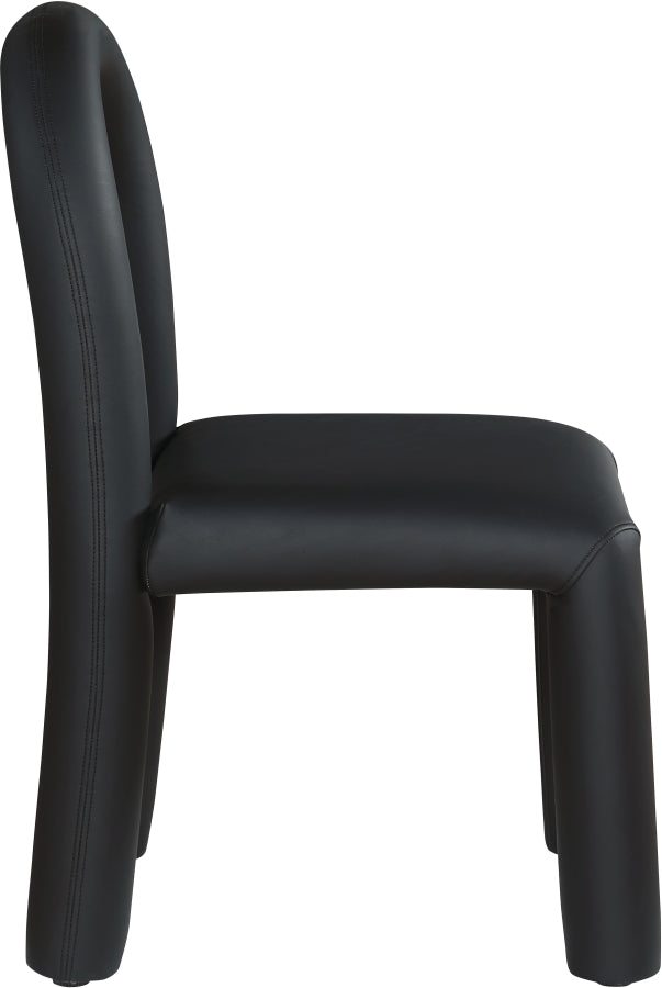 Fauteuil d'appoint rembourré en chenille Vivi