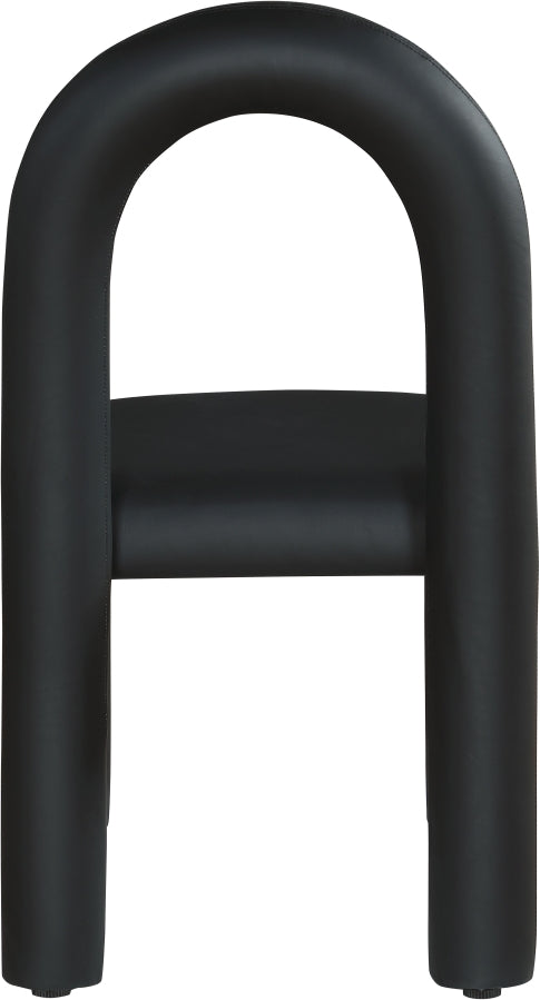 Fauteuil d'appoint rembourré en chenille Vivi