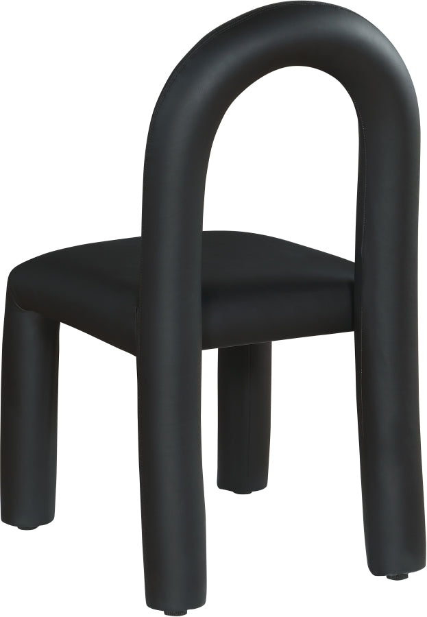 Fauteuil d'appoint rembourré en chenille Vivi