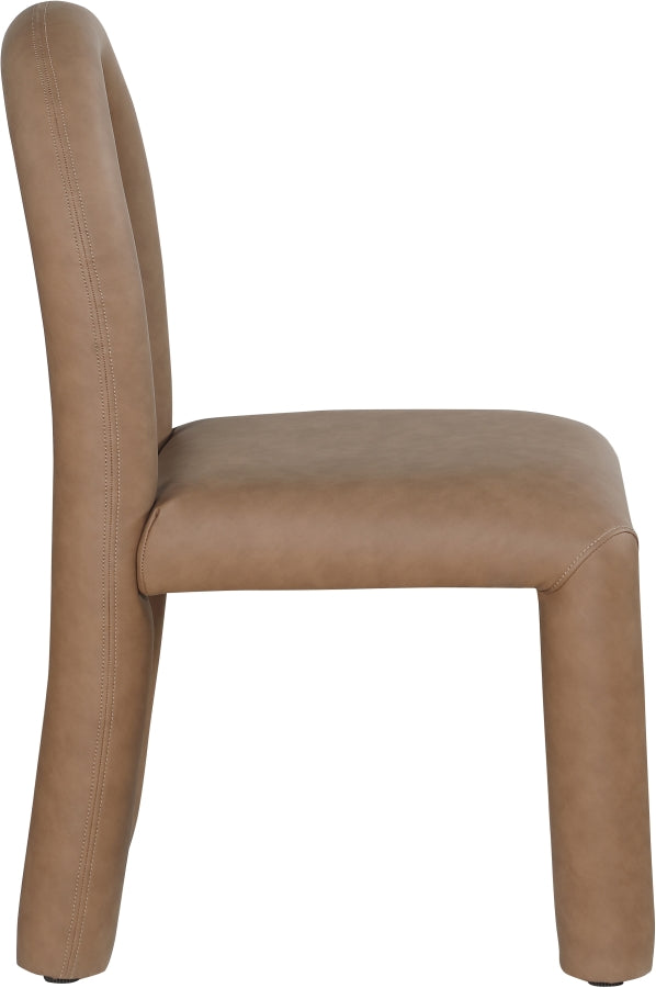 Fauteuil d'appoint rembourré en chenille Vivi