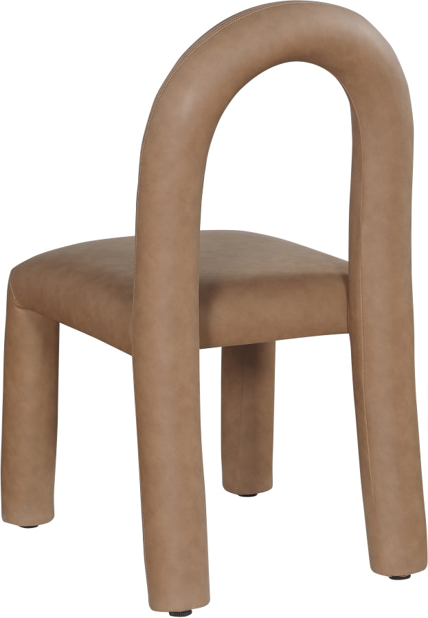 Fauteuil d'appoint rembourré en chenille Vivi