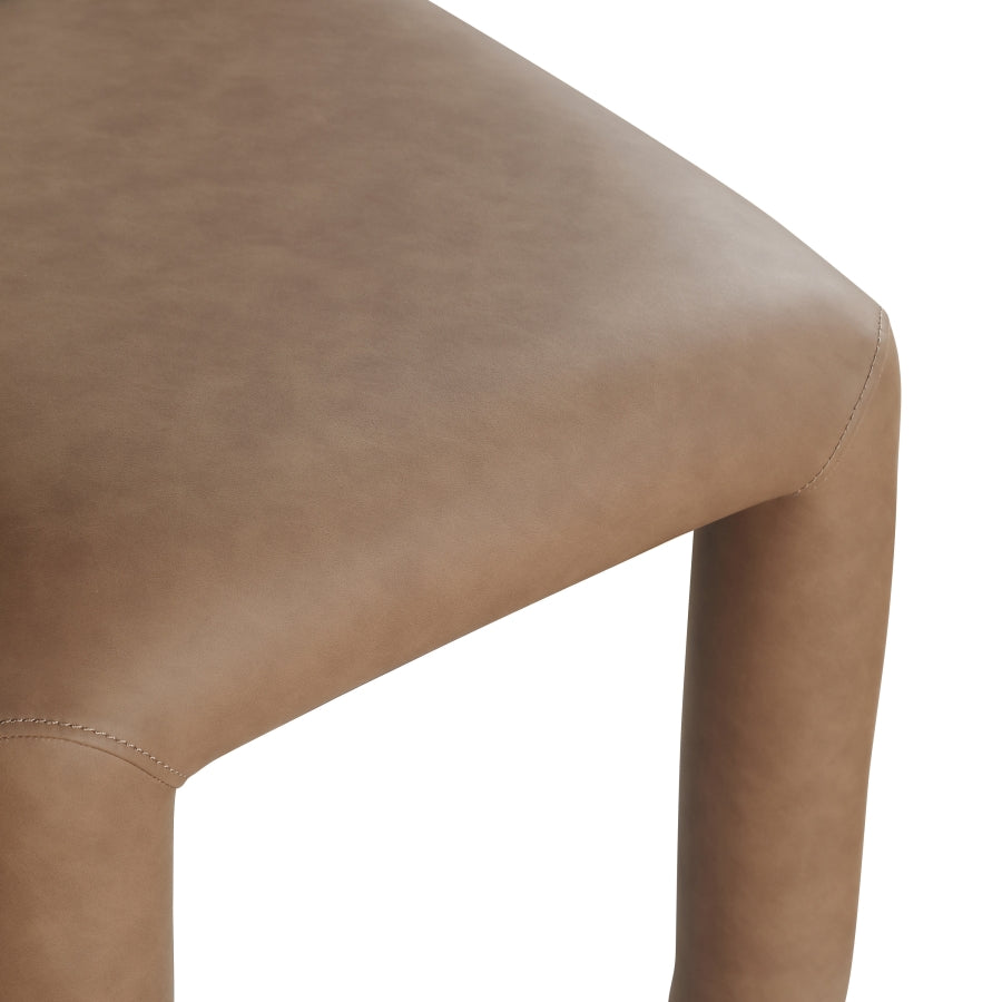 Fauteuil d'appoint rembourré en chenille Vivi