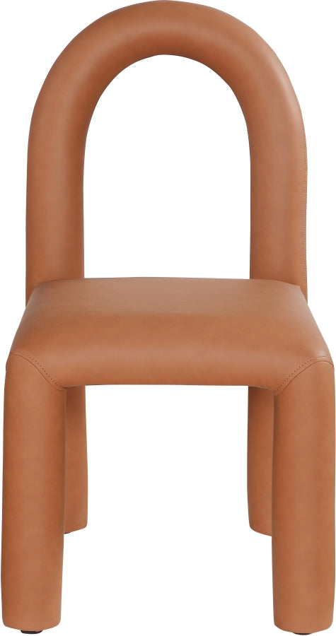 Fauteuil d'appoint rembourré en chenille Vivi