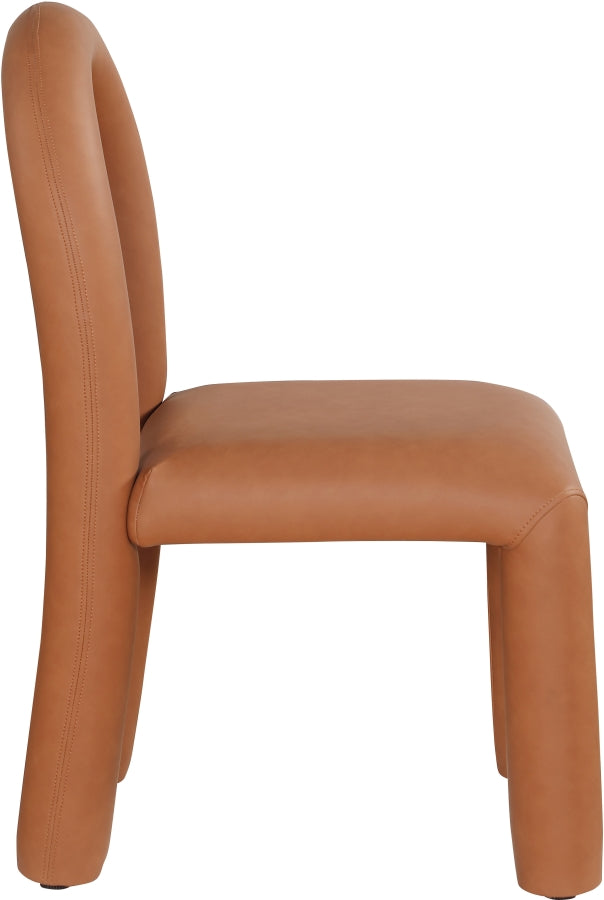 Fauteuil d'appoint rembourré en chenille Vivi