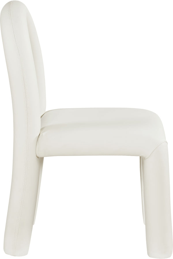 Fauteuil d'appoint rembourré en chenille Vivi