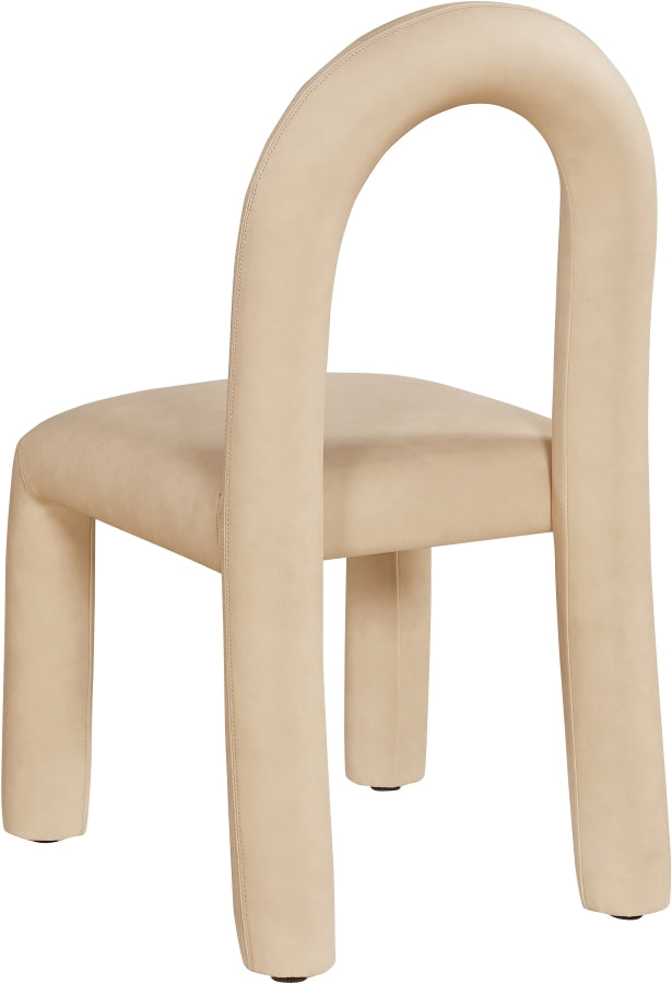 Fauteuil d'appoint rembourré en chenille Vivi