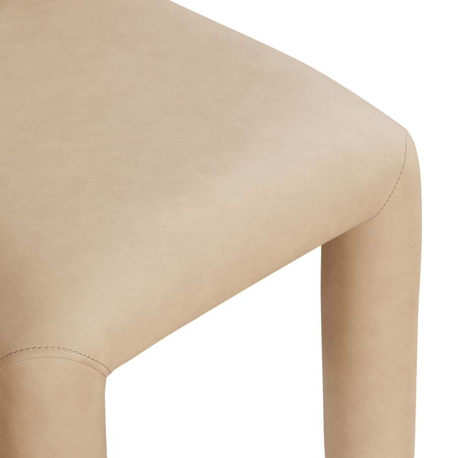 Fauteuil d'appoint rembourré en chenille Vivi