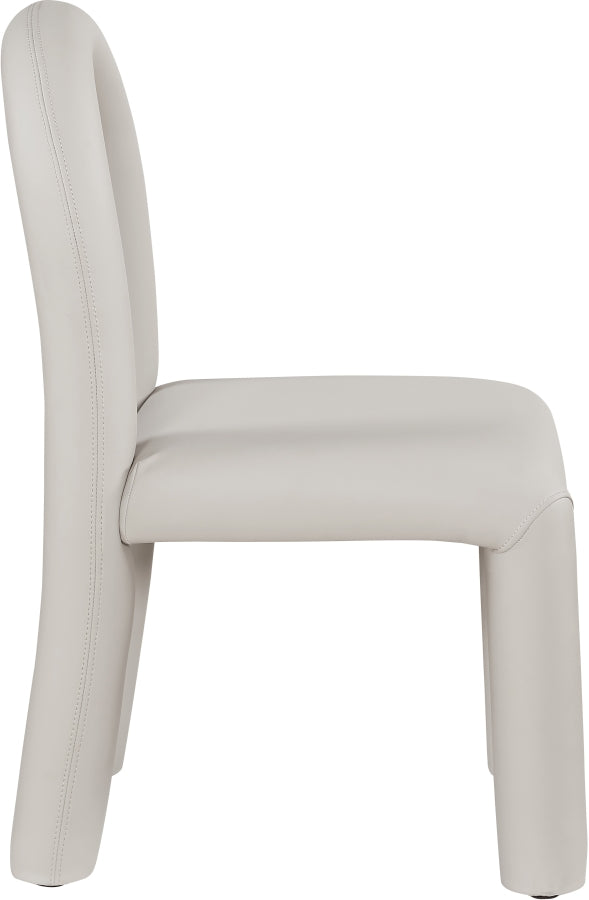 Fauteuil d'appoint rembourré en chenille Vivi