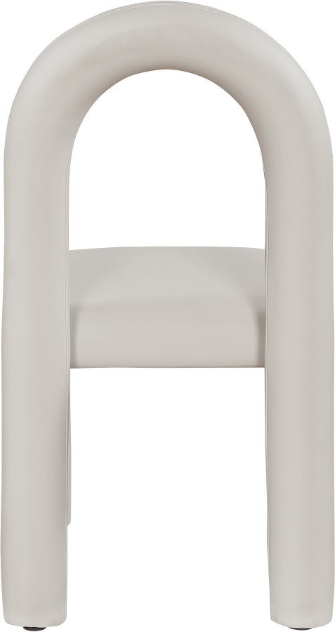 Fauteuil d'appoint rembourré en chenille Vivi