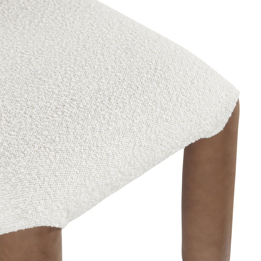 Fauteuil d'appoint rembourré en chenille Vivi