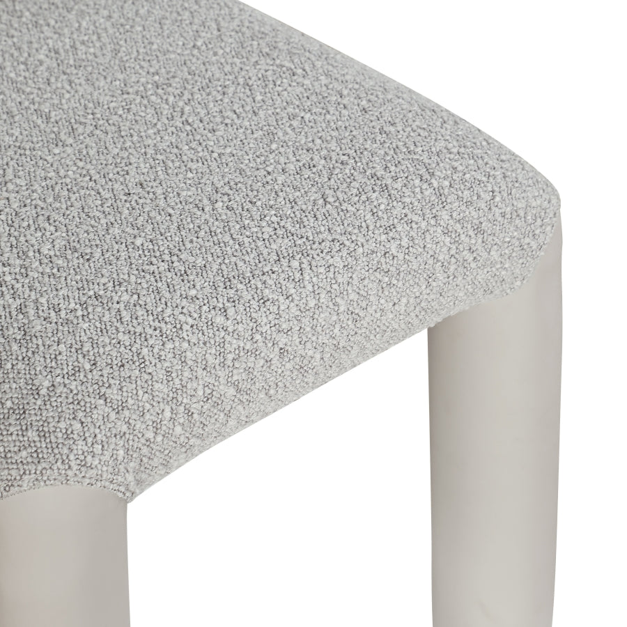 Fauteuil d'appoint rembourré en chenille Vivi