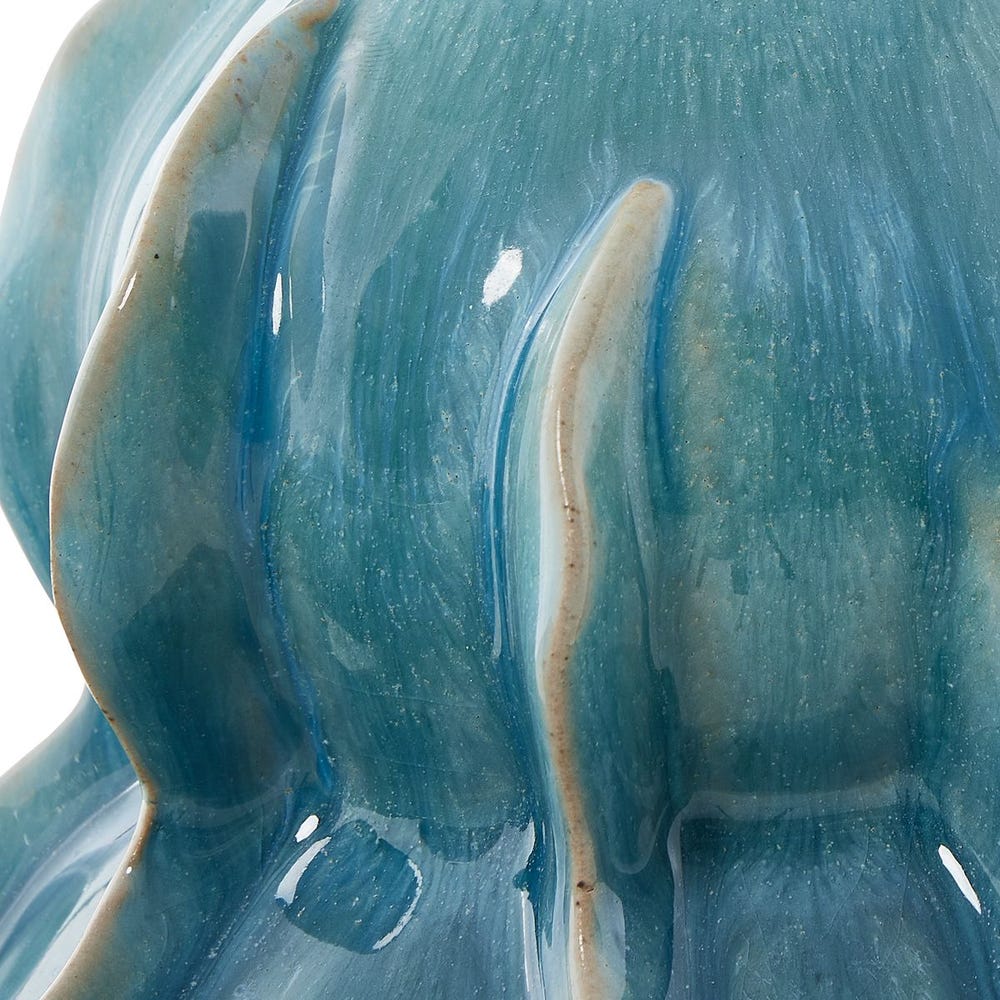 Ocean Wave Outdoor Vases, S/2