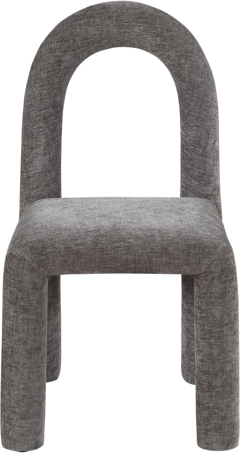 Fauteuil d'appoint rembourré en chenille Vivi
