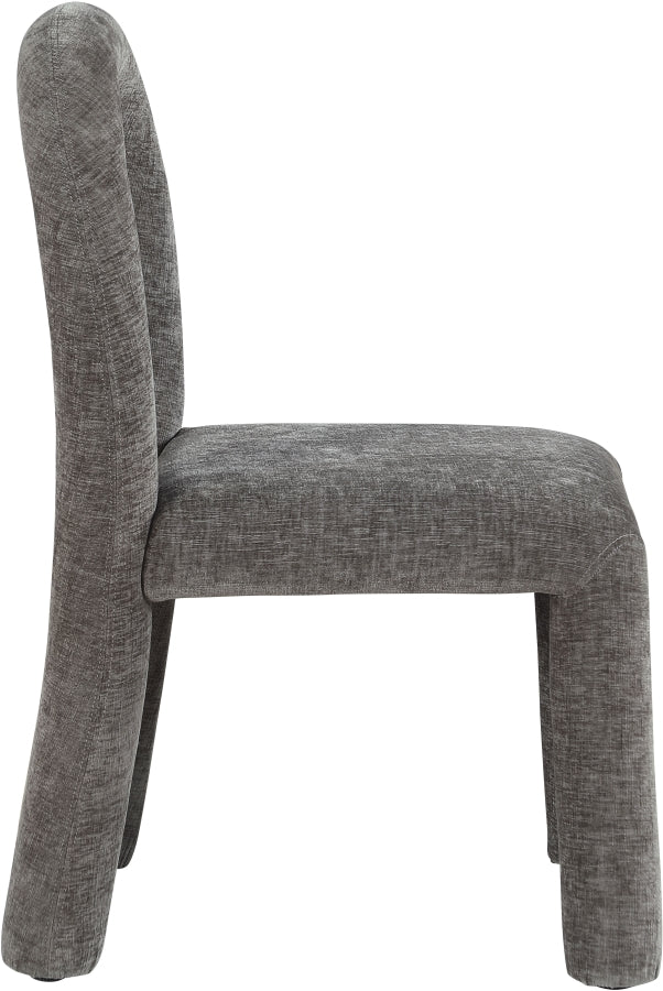 Fauteuil d'appoint rembourré en chenille Vivi