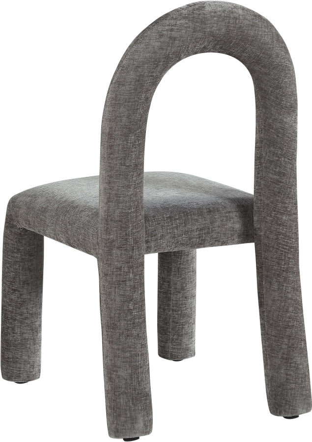 Fauteuil d'appoint rembourré en chenille Vivi