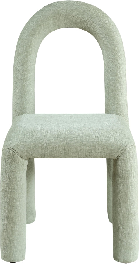 Fauteuil d'appoint rembourré en chenille Vivi
