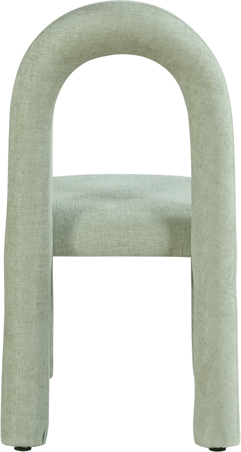 Fauteuil d'appoint rembourré en chenille Vivi