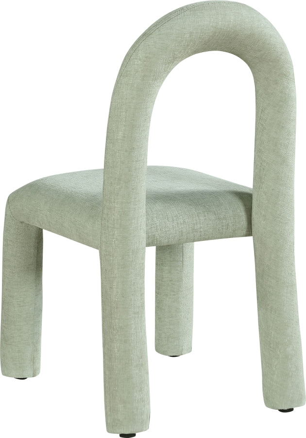 Fauteuil d'appoint rembourré en chenille Vivi