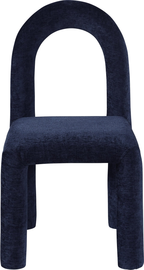 Fauteuil d'appoint rembourré en chenille Vivi
