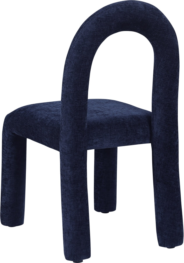 Fauteuil d'appoint rembourré en chenille Vivi