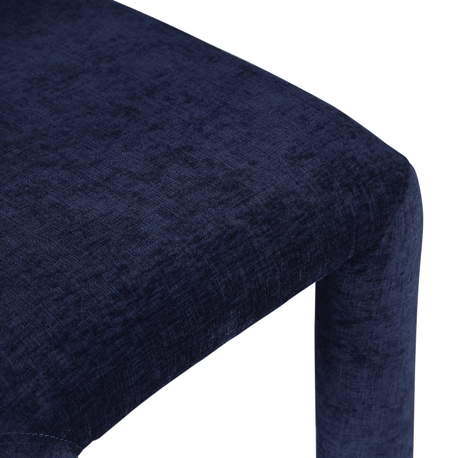 Fauteuil d'appoint rembourré en chenille Vivi