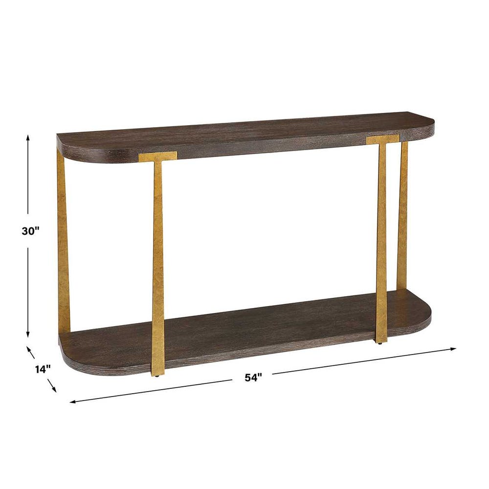 Palisade Console Table, Walnut
