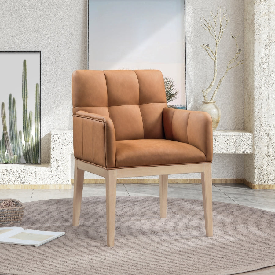 Fauteuil d'appoint rembourré en chenille Vivi