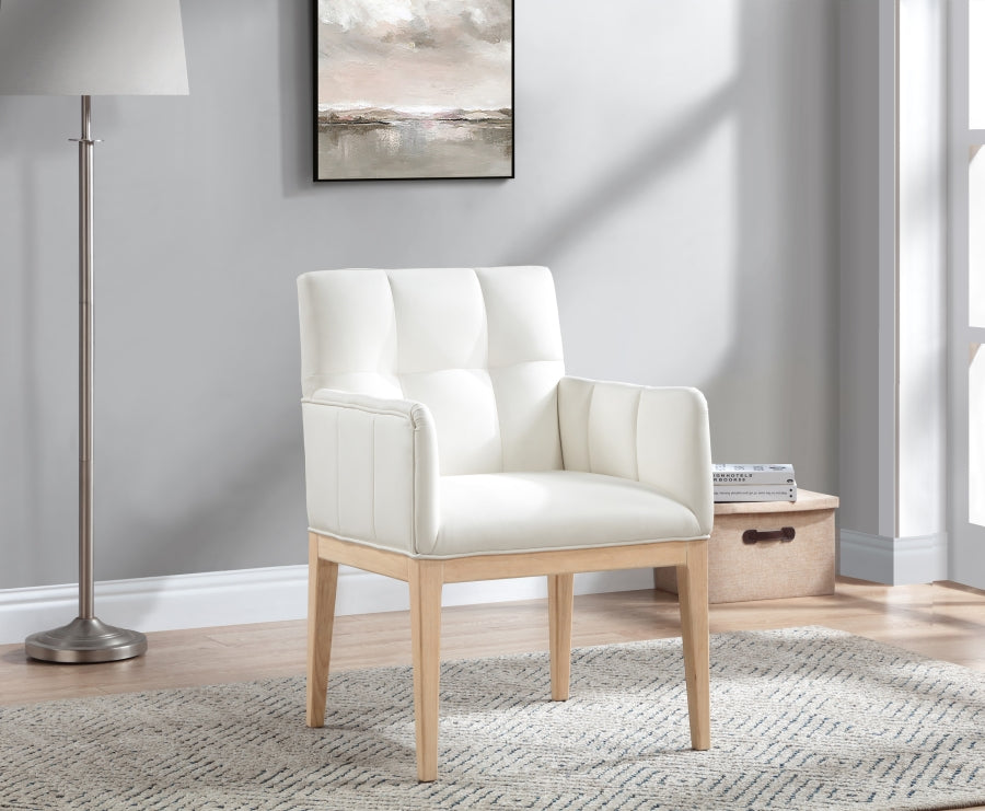 Fauteuil d'appoint rembourré en chenille Vivi