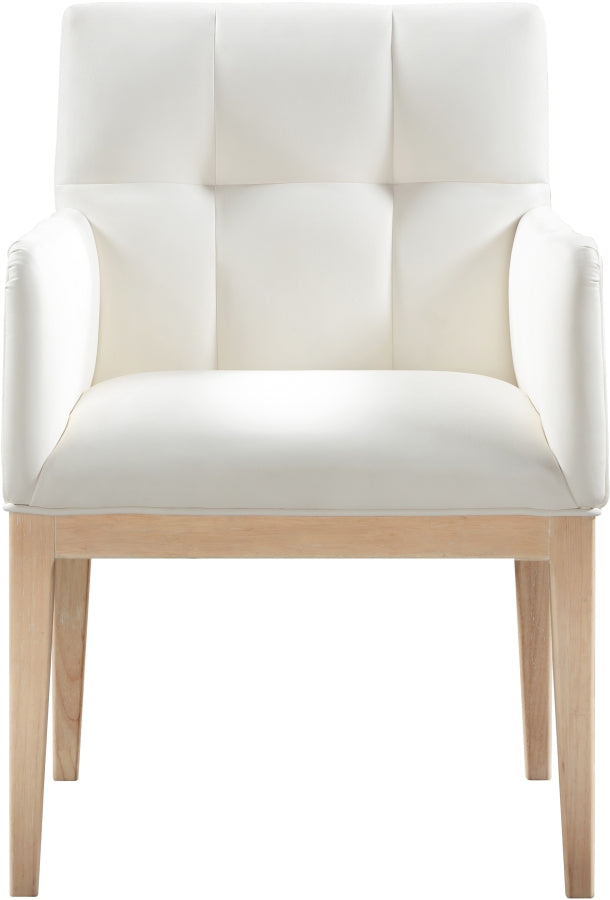 Fauteuil d'appoint rembourré en chenille Vivi