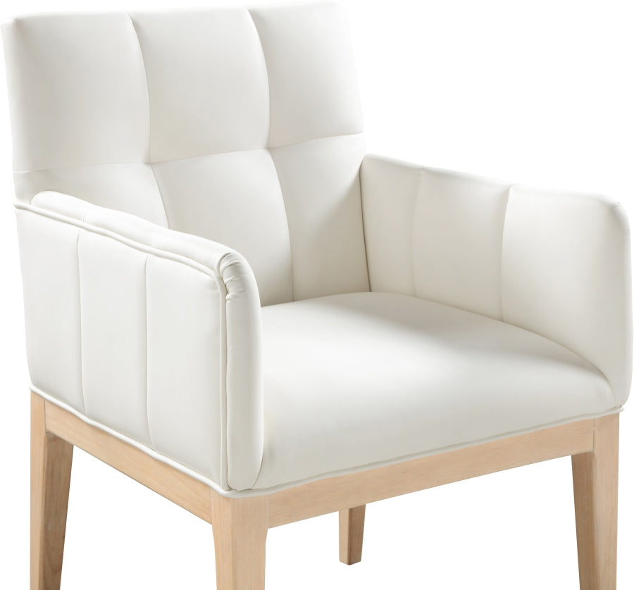 Fauteuil d'appoint rembourré en chenille Vivi