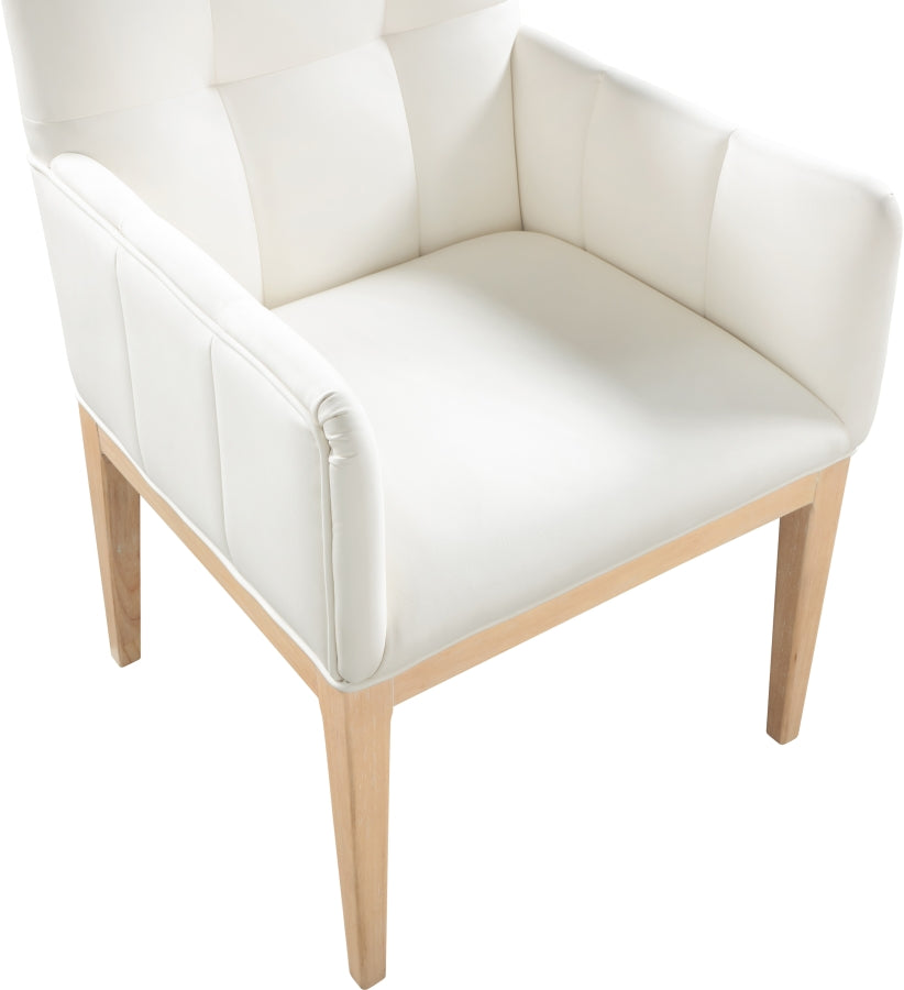 Fauteuil d'appoint rembourré en chenille Vivi