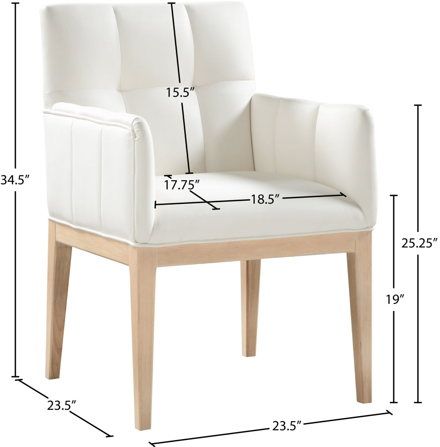 Fauteuil d'appoint rembourré en chenille Vivi
