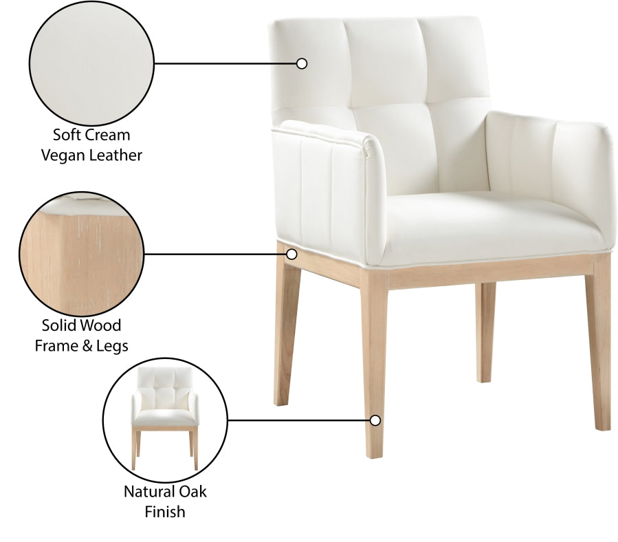 Fauteuil d'appoint rembourré en chenille Vivi