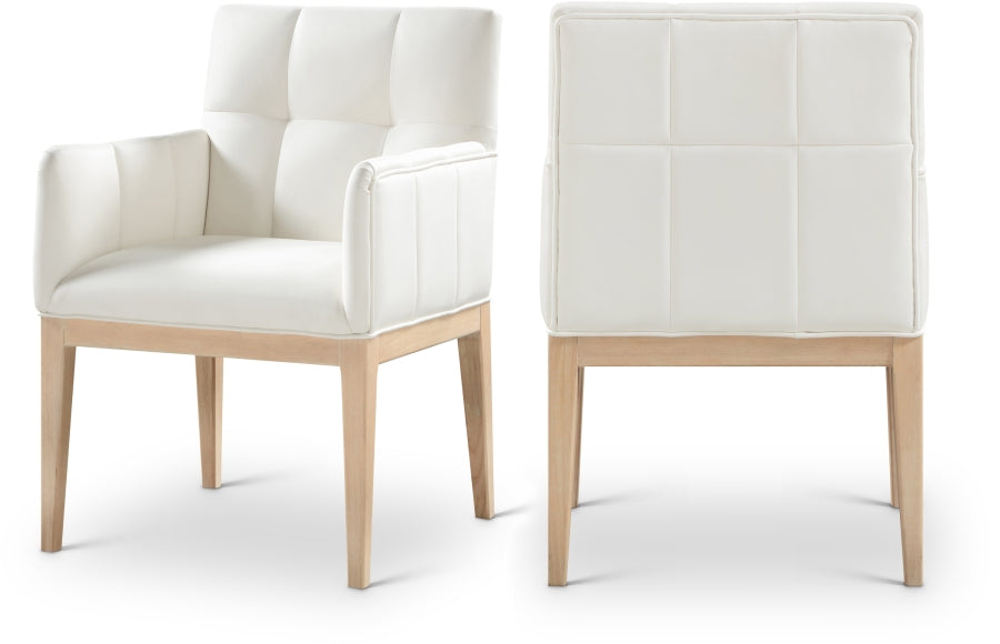 Fauteuil d'appoint rembourré en chenille Vivi