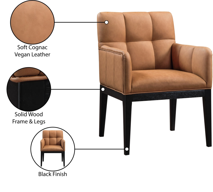 Fauteuil d'appoint rembourré en chenille Vivi