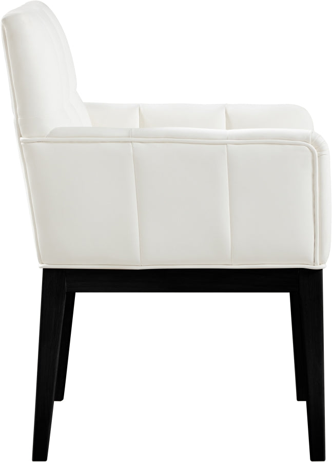 Fauteuil d'appoint rembourré en chenille Vivi
