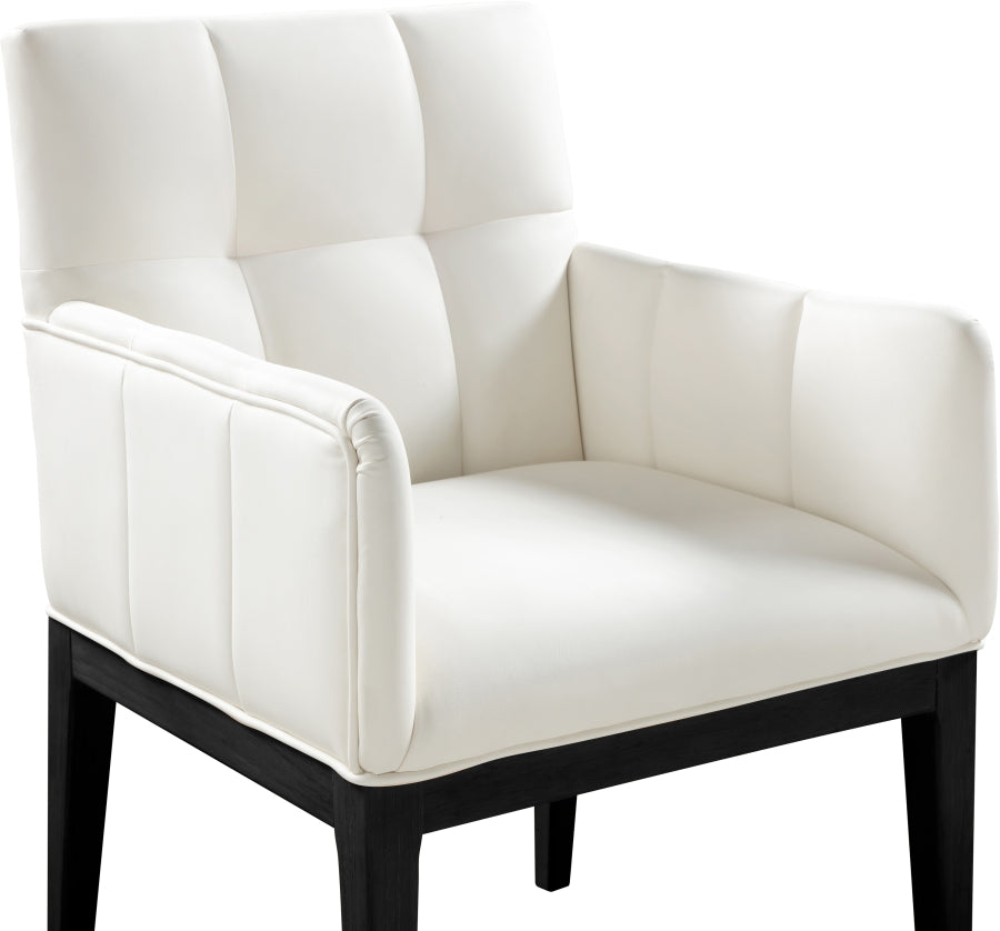 Fauteuil d'appoint rembourré en chenille Vivi