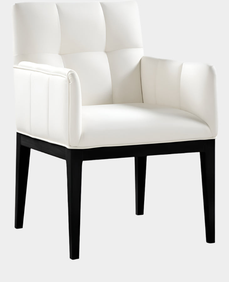 Fauteuil d'appoint rembourré en chenille Vivi