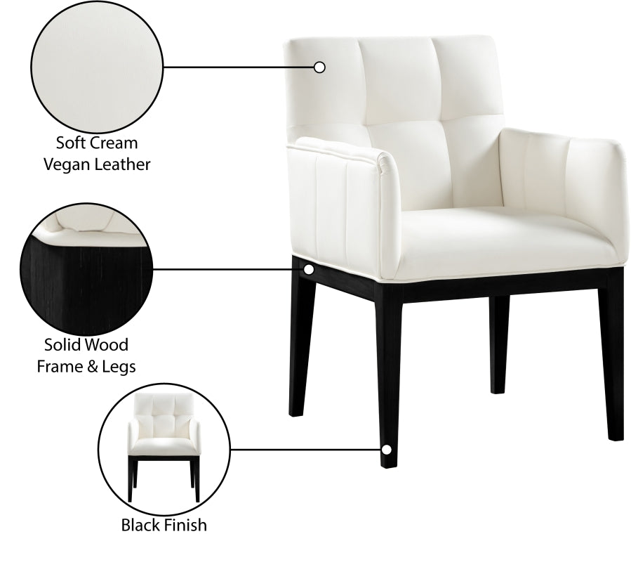 Fauteuil d'appoint rembourré en chenille Vivi