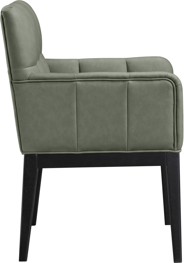 Fauteuil d'appoint rembourré en chenille Vivi