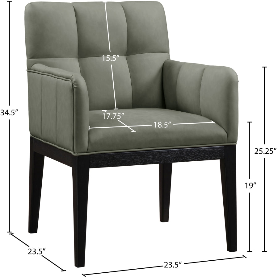 Fauteuil d'appoint rembourré en chenille Vivi